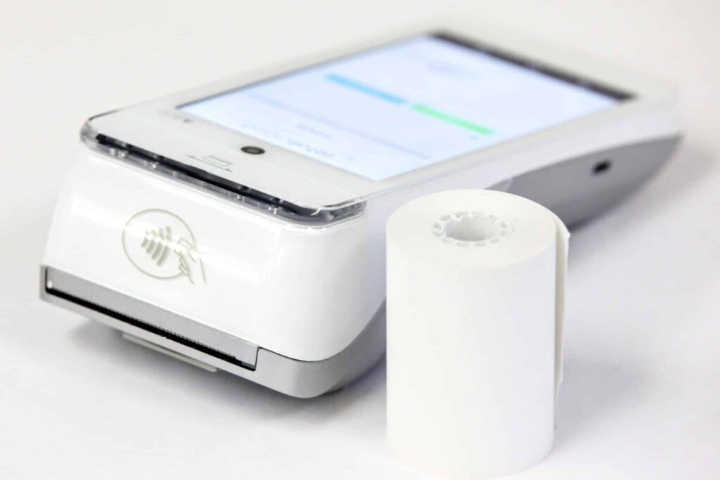 Market trader card machines comparison showing PAX A920 PRO portable payment terminal